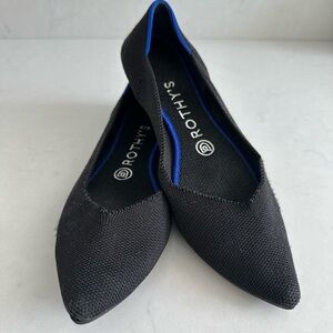 Rothy's Women's Black Pointed Flats